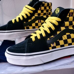 Vans x Where's Waldo Sk8-Hi Odlaw Checkerboard Black
